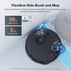 image:imageRoborock Qrevo Edge S5A Robot Vacuum and Mop 18500Pa ZeroTangling FlexiArm Side Brush Hot Water Mop Washing amp SelfCleaning Warm Air Drying SelfEmptying Black RenewedBlack