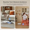 image:imageroborock Qrevo Series Robot Vacuum and Mop 8000Pa Upgraded from Qrevo S AntiTangle Brush Smart Obstacle Avoidance Auto Mop Washing 200RPM Spinning Mops WhiteQV 35A RenewedWhite