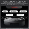 image:imageroborock Saros 10 Robot Vacuum and Mop 22000Pa AI Obstacle Avoidance 314inch Ultra Thin Dirt Detection Zero Tangling Main Brush Hot Water Mop amp Dock Self Cleaning RenewedSaros 10 White